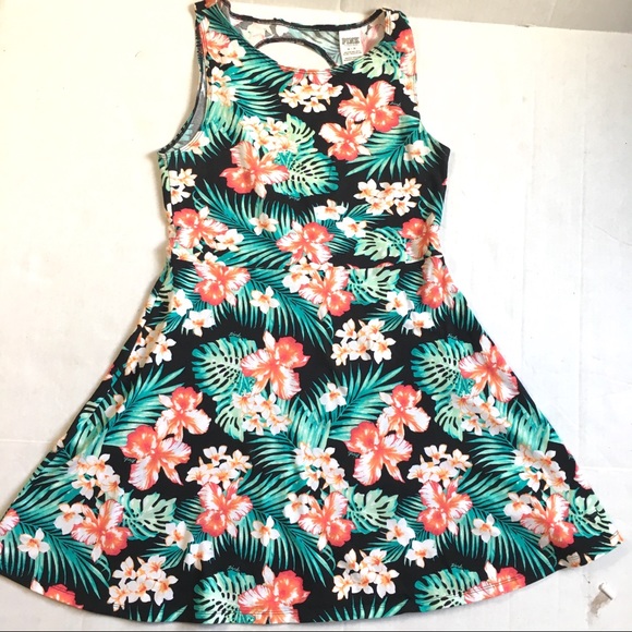 PINK Victoria's Secret Dresses & Skirts - Pink Victoria's Secret Floral Dress